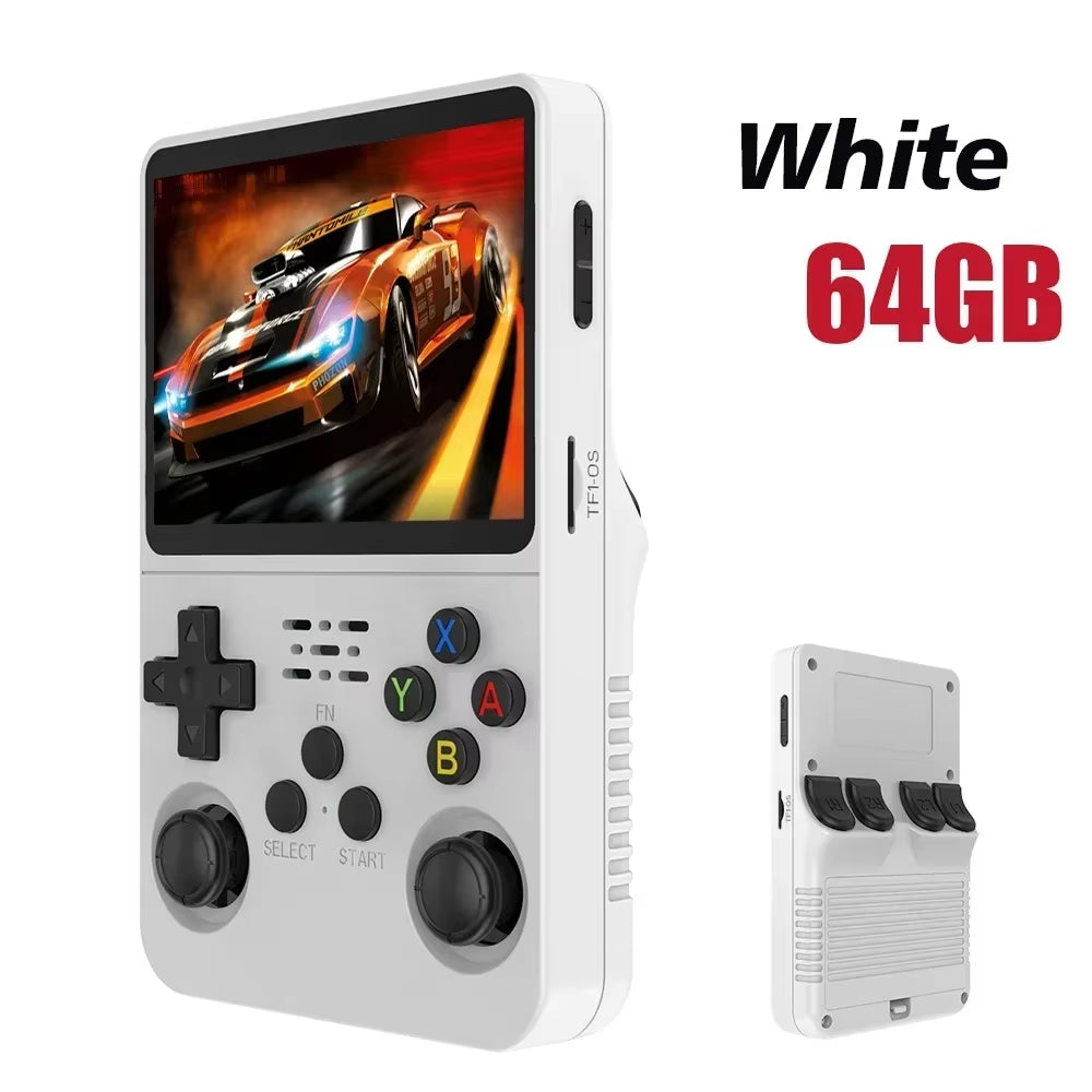 Open Source R36S Retro Handheld Video Game Console Linux System 3.5 Inch IPS Screen Portable Pocket Video Player 64GB 128G Games