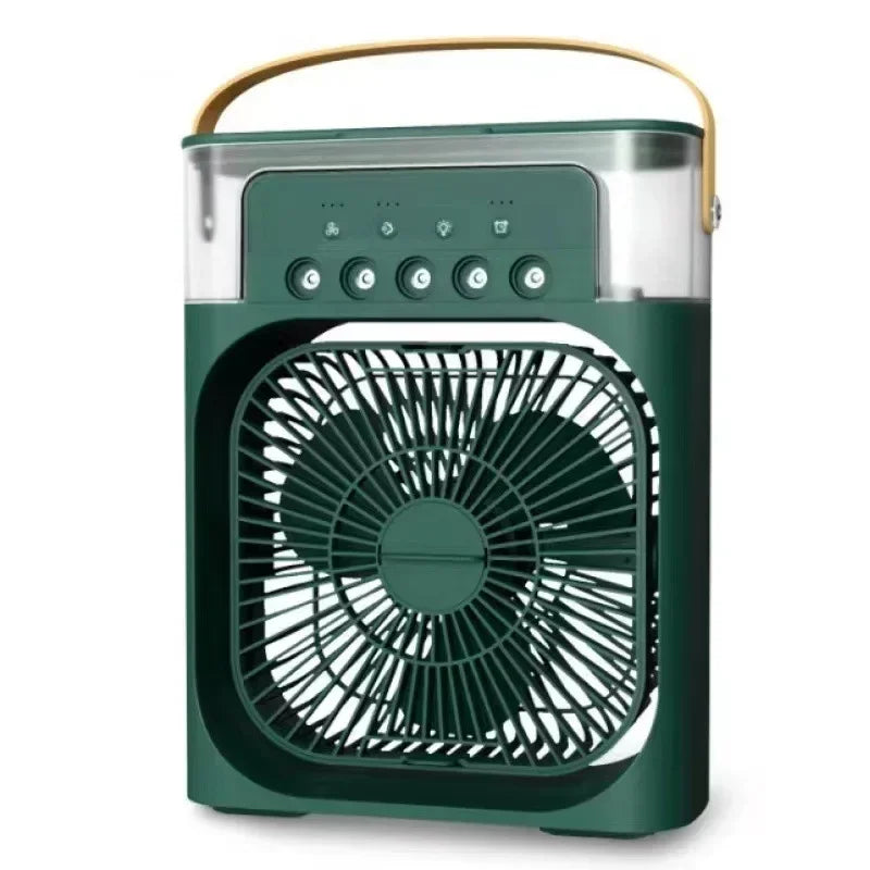 Summer Cooling Fan Desktop Humidifier New Five-Hole Spray Fan USB Portable Practical Hydrocooling Indispensable Chiller Office